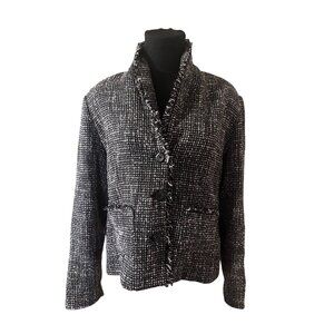 Requirements black and white jacket size 14